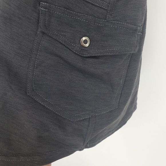 Kuhl Gray Skort With Drawstring and Cargo Pocket Size S - Picture 4 of 7
